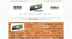 Desktop Screenshot of lockandtech.com